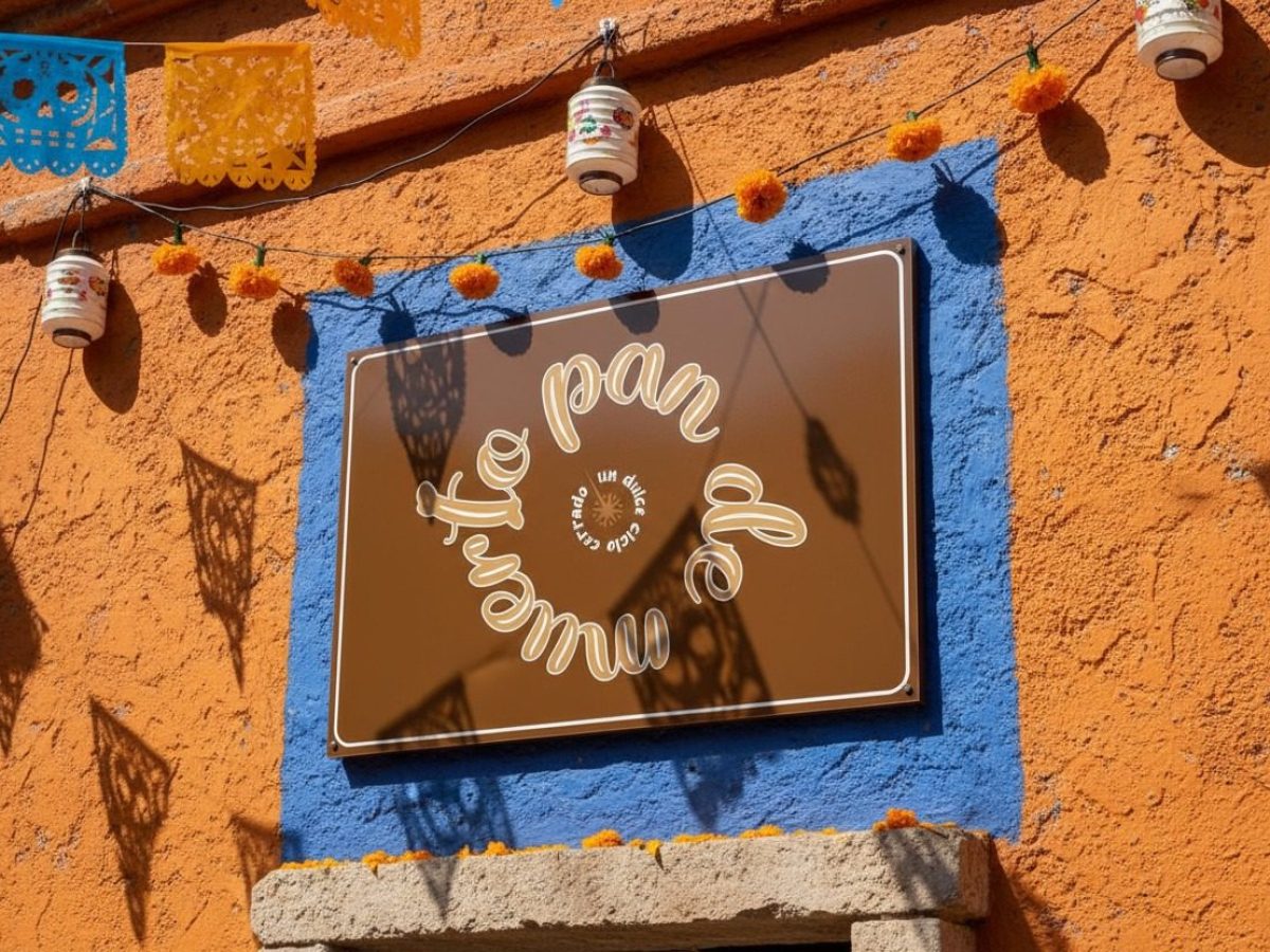 Cartel pan de muerto